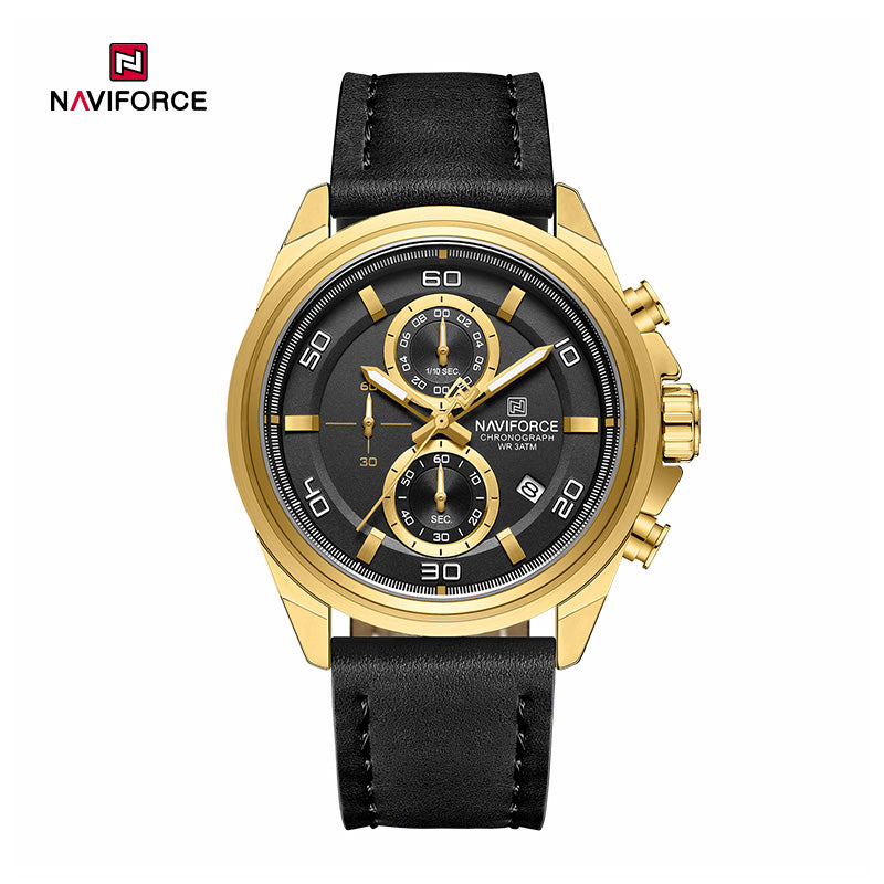 Relógio Naviforce NF8075 Couro Masculino Premium NF8075 - foto 2