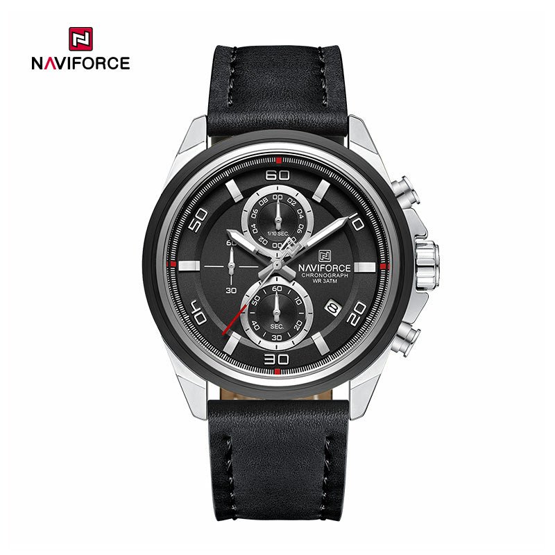 Relógio Naviforce NF8075 Couro Masculino Premium NF8075 - foto 6