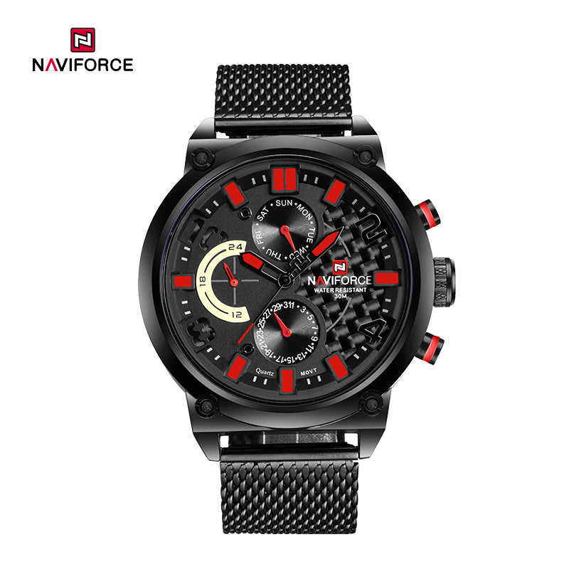 Relógio Naviforce NF9068S Aço Masculino Premium NF9068S - foto 2