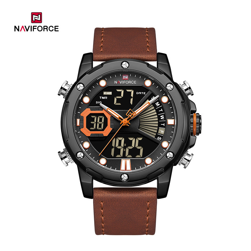 Relógio Naviforce NF9172L Couro Masculino Premium NF9172L - foto 2