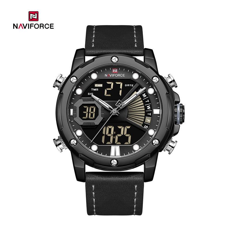 Relógio Naviforce NF9172L Couro Masculino Premium NF9172L - foto 3