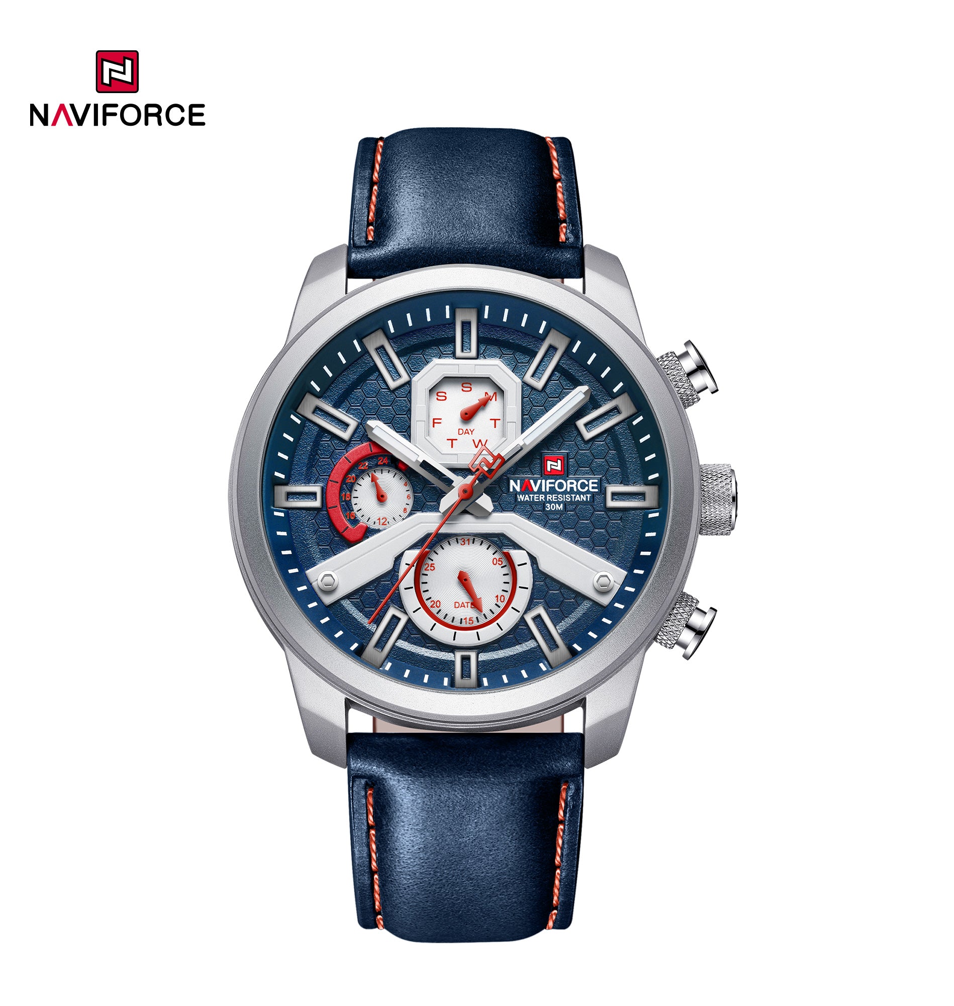 Relógio Naviforce NF9211L Couro Masculino Premium NF9211L - foto 6