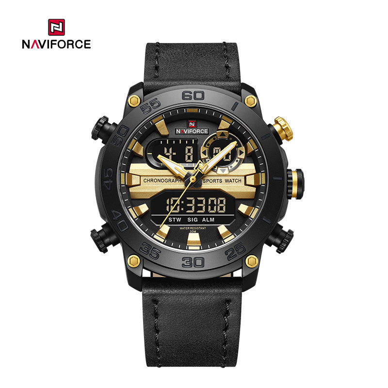 Relógio Naviforce NF9235 Couro Masculino Premium NF9235 - foto 3