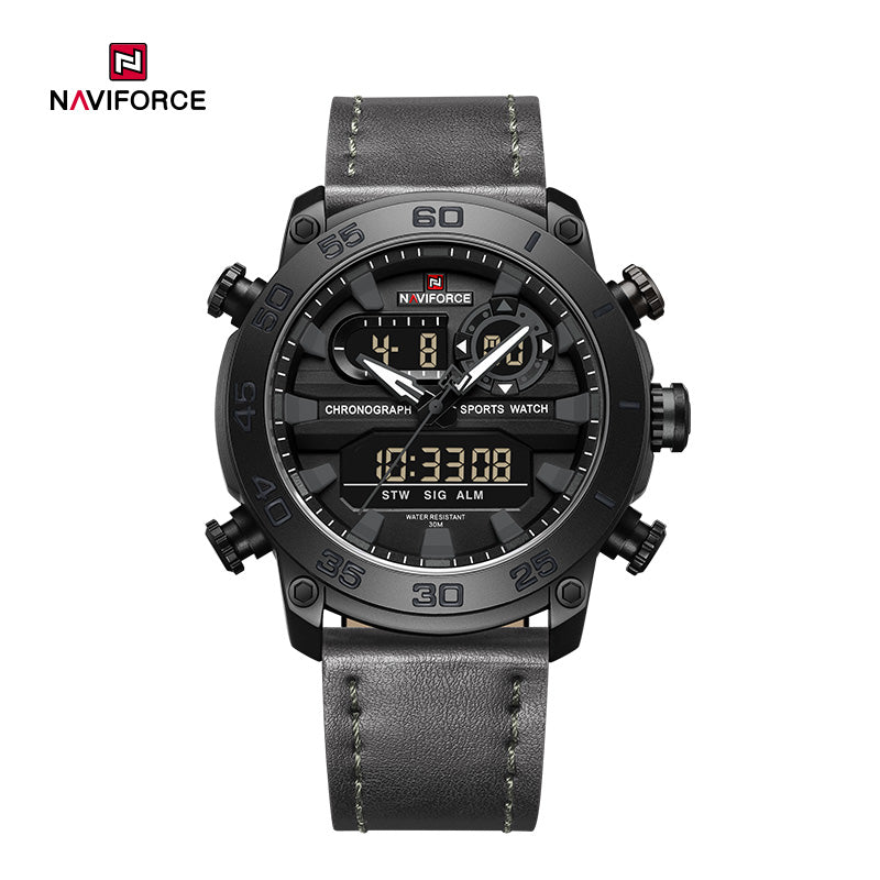 Relógio Naviforce NF9235 Couro Masculino Premium NF9235 - foto 5
