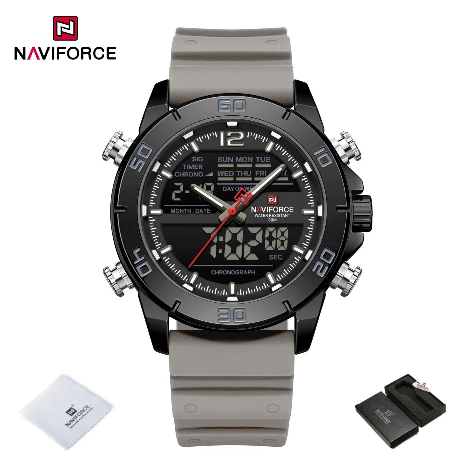 Relógio Naviforce NF9253T Preto Total Masculino Premium NF9253T - foto 10
