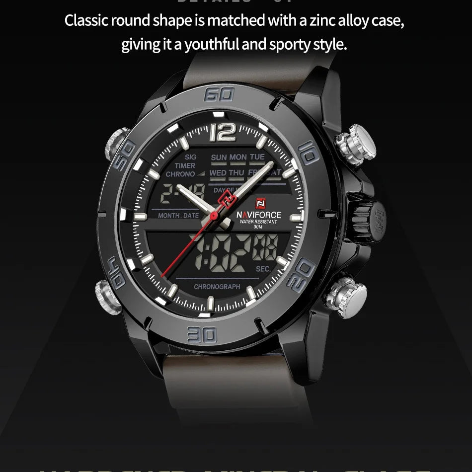 Relógio Naviforce NF9253T Azul Masculino Premium NF9253T - foto 6