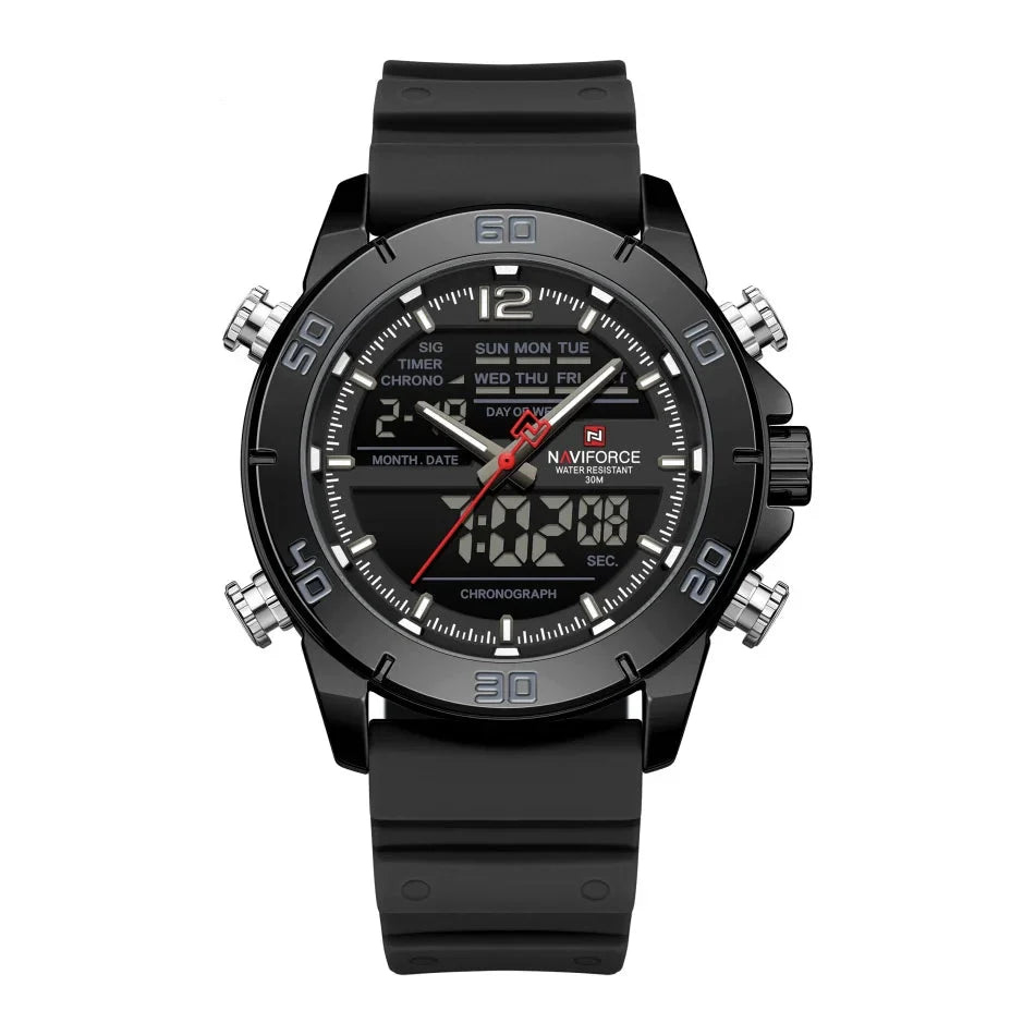 Relógio Naviforce NF9253T Preto Total Masculino Premium NF9253T - foto 2