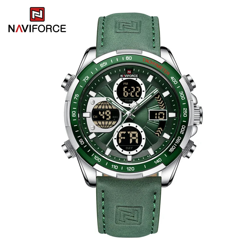 Relógio Naviforce NF9197 Verde Masculino Premium NF9197 - foto 9