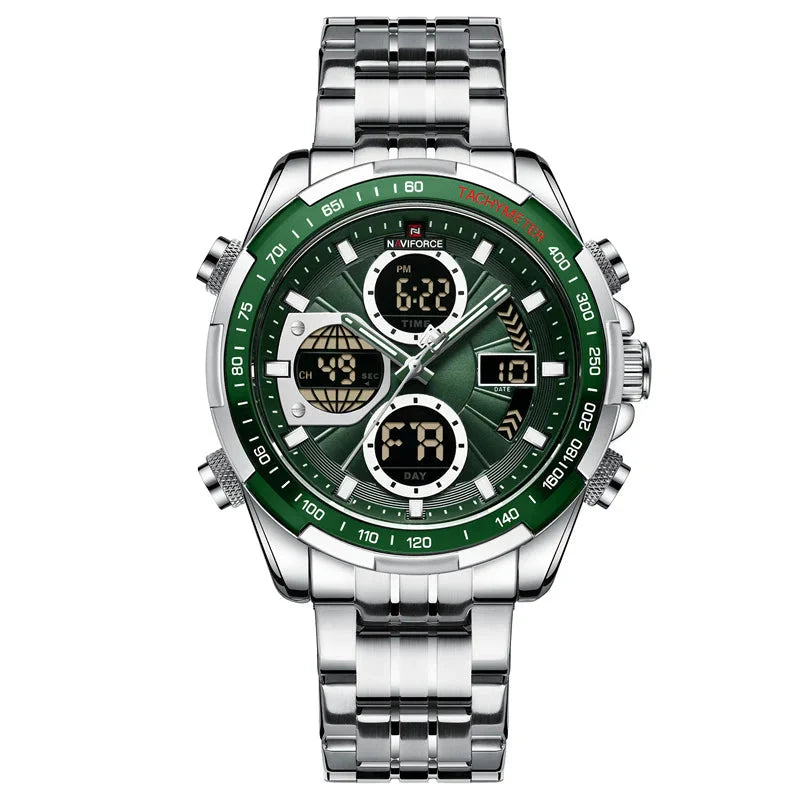 Relógio Naviforce NF9197 Prata Masculino Premium NF9197 - foto 2