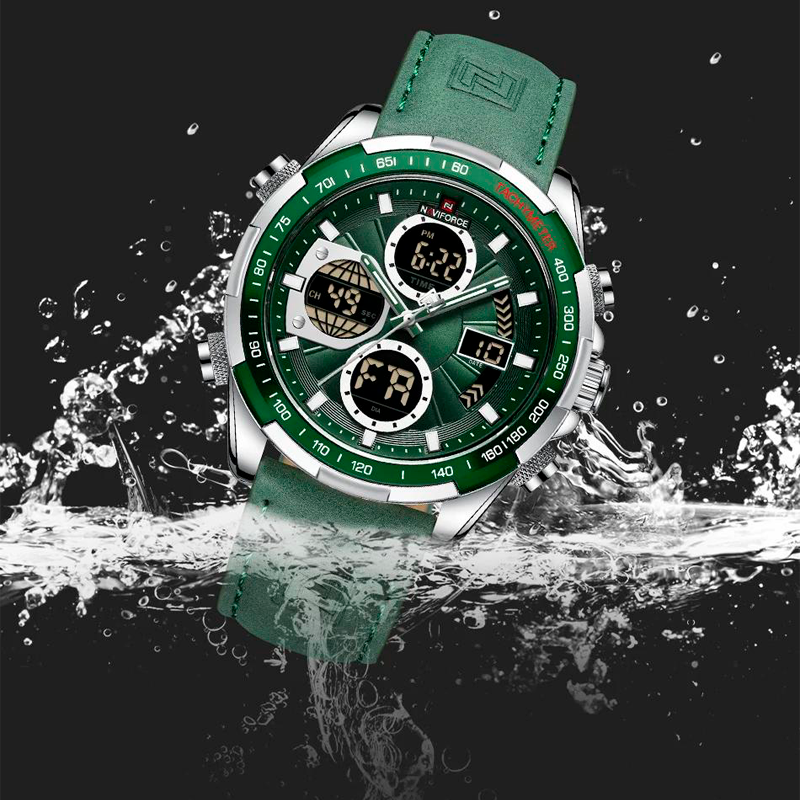 Relógio Naviforce NF9197 Verde Masculino Premium NF9197 - foto 4